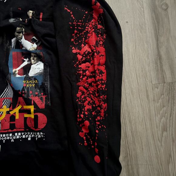 American Psycho Rucking Fotten Limited Print Long Sleeve T-Shirt Men Sz Medium - Picture 5 of 11